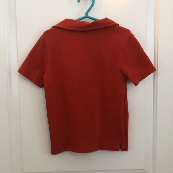 Gymboree dark orange cotton polo shirt size 3t - Picture 3 of 3